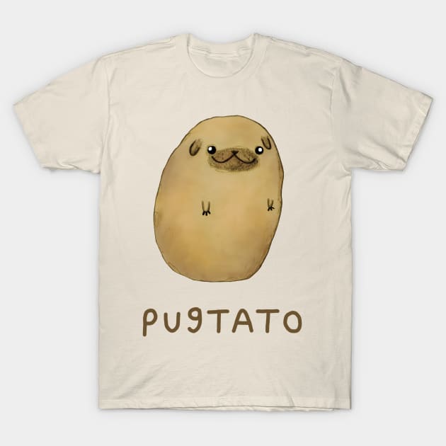 Pugtato T-Shirt by Sophie Corrigan